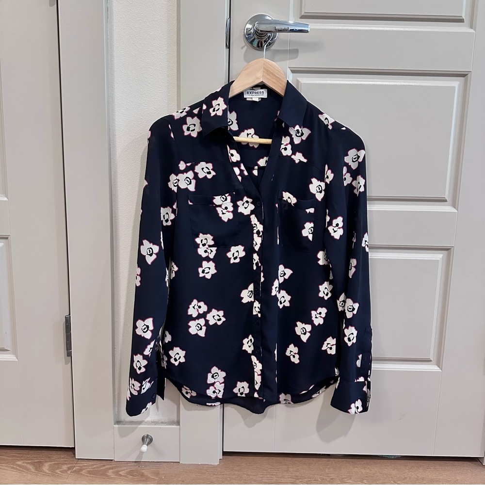 Express Blouse Floral Print